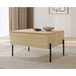 Τραπεζάκι σαλονιού Erona-Φυσικό