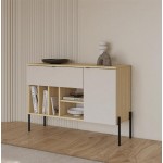 Μπουφές Erona Mini-Φυσικό – Γκρέζ