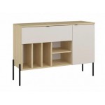 Μπουφές Erona Mini-Φυσικό – Γκρέζ