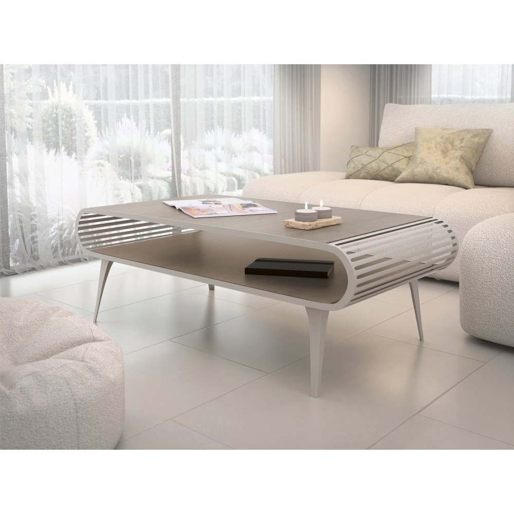 Τραπεζάκι Σαλονιού Aristo-Φυσικό - Cashmere 120x60x44