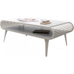 Τραπεζάκι Σαλονιού Aristo-Λευκό Μάρμαρο - Cashmere 120x60x44