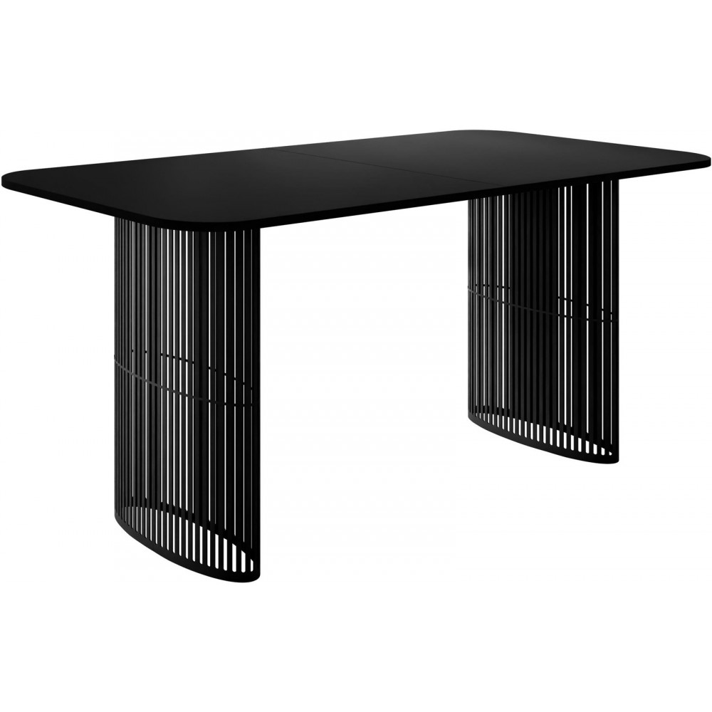 Τραπέζι Arcadia Επεκτεινόμενο-Μαύρο 160x90x76