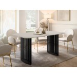 Τραπέζι Arcadia Επεκτεινόμενο-Cashmere - Μαύρο 160x90x76