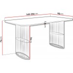 Τραπέζι Arcadia Επεκτεινόμενο-Φυσικό - Cashmere