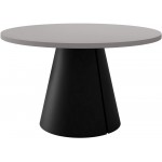 Τραπέζι Calma Επεκτεινόμενο-Γκρι - Μαύρο-Μηκος: 100 εκ.