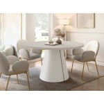 Τραπέζι Calma Επεκτεινόμενο-Cashmere-Μηκος: 100 εκ.