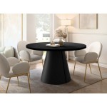 Τραπέζι Calma Επεκτεινόμενο-Μαύρο-Μήκος: 120 εκ.