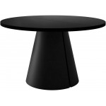 Τραπέζι Calma Επεκτεινόμενο-Μαύρο-Μήκος: 120 εκ.