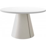 Τραπέζι Calma Επεκτεινόμενο-Λευκό - Cashmere-Μήκος: 120 εκ.