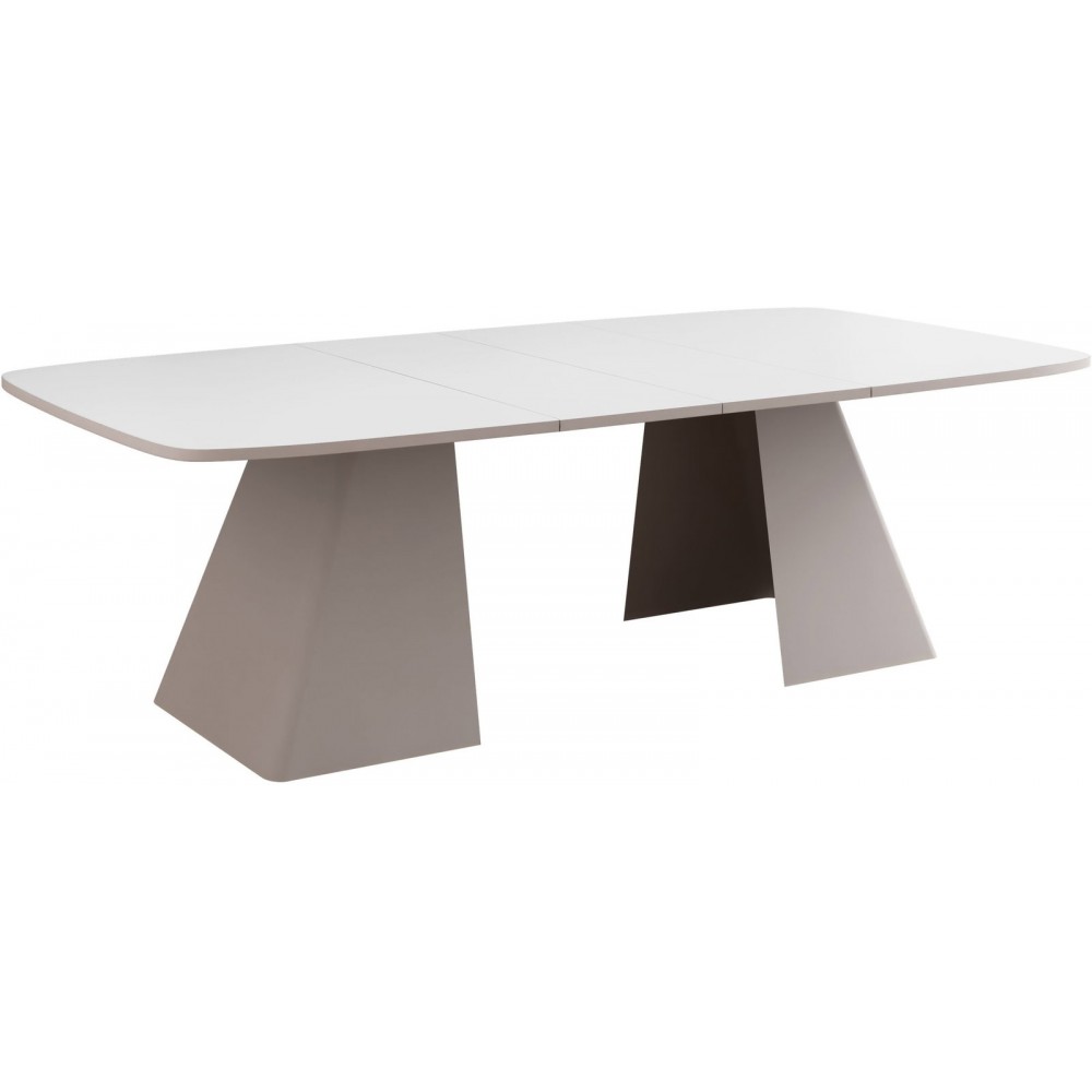 Τραπέζι Nova Επεκτεινόμενο-Λευκό - Cashmere 180x110x76