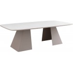 Τραπέζι Nova Επεκτεινόμενο-Λευκό - Cashmere 180x110x76