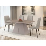 Τραπέζι Nova Επεκτεινόμενο-Φυσικό - Cashmere 180x110x76