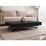 Τραπεζάκι Σαλονιού Sanna X-Μαύρο