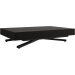 Τραπεζάκι Σαλονιού Sanna X-Μαύρο