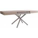 Τραπεζάκι Σαλονιού Sanna X-Φυσικό - Cashmere 80
