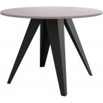 Τραπέζι Gerda 100 Επεκτεινόμενο-Cashmere - Μαύρο 100x100x76