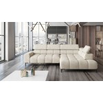 Γωνιακός καναπές Pallase-Δεξιά-cream