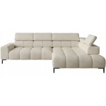 Γωνιακός καναπές Pallase-Δεξιά-cream
