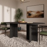 Τραπέζι Solmira-Μαύρο