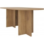 Τραπέζι Solmira-Δρυς - Καφέ