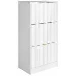 Παπουτσοθήκη Tireno 3K-Λευκό 60x40x120
