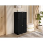 Παπουτσοθήκη Tireno 3K-Μαύρο