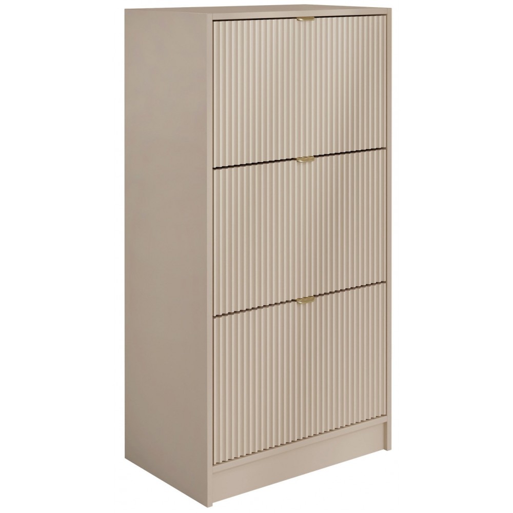 Παπουτσοθήκη Tireno 3K-Μπεζ 60x40x120