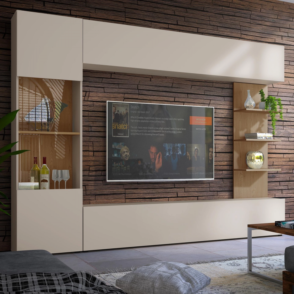 Σύνθετο Σαλονιού Lazando-Γκρεζ