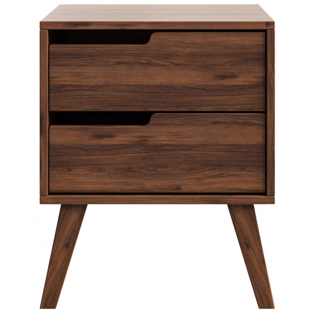 Κομοδίνο Nordelo L-Φυσικό Σκούρο