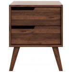 Κομοδίνο Nordelo L-Φυσικό Σκούρο