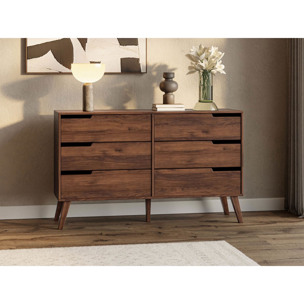 Συρταριέρα Nordelo-Φυσικό Σκούρο