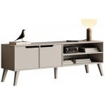 Έπιπλο Τηλεόρασης Nordelo Mini-Γκρεζ 160x40x55