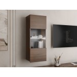 Βιτρίνα Calabrini κρεμαστή -Φυσικό Σκούρο