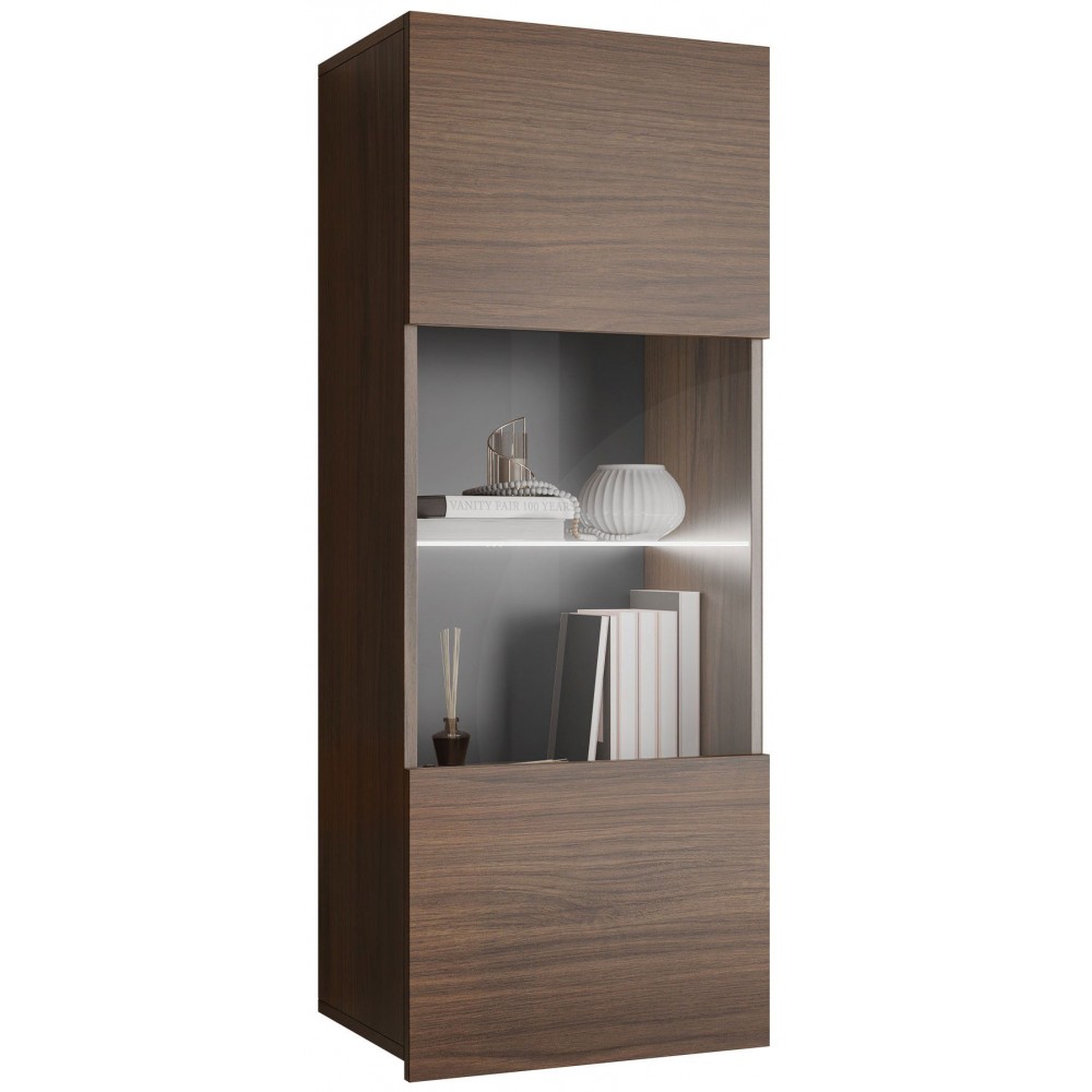 Βιτρίνα Calabrini κρεμαστή -Φυσικό Σκούρο