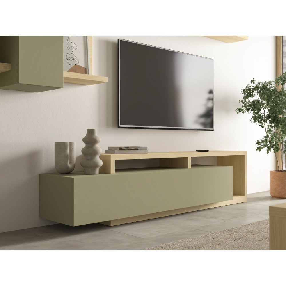 Έπιπλο τηλεόρασης Bron-Φυσικό - Μέντα