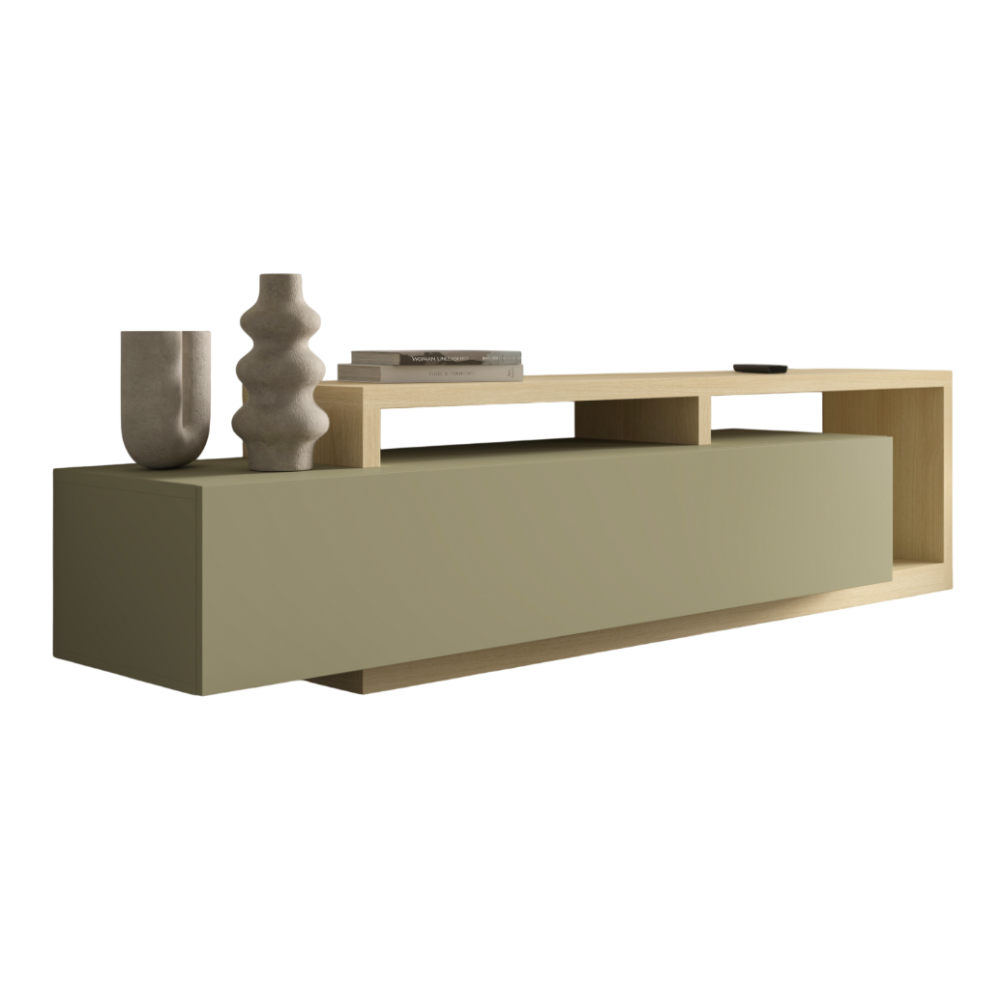 Έπιπλο τηλεόρασης Bron-Φυσικό - Μέντα