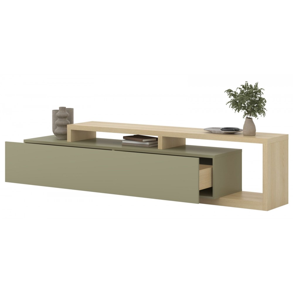 Έπιπλο τηλεόρασης Bron-Φυσικό - Μέντα