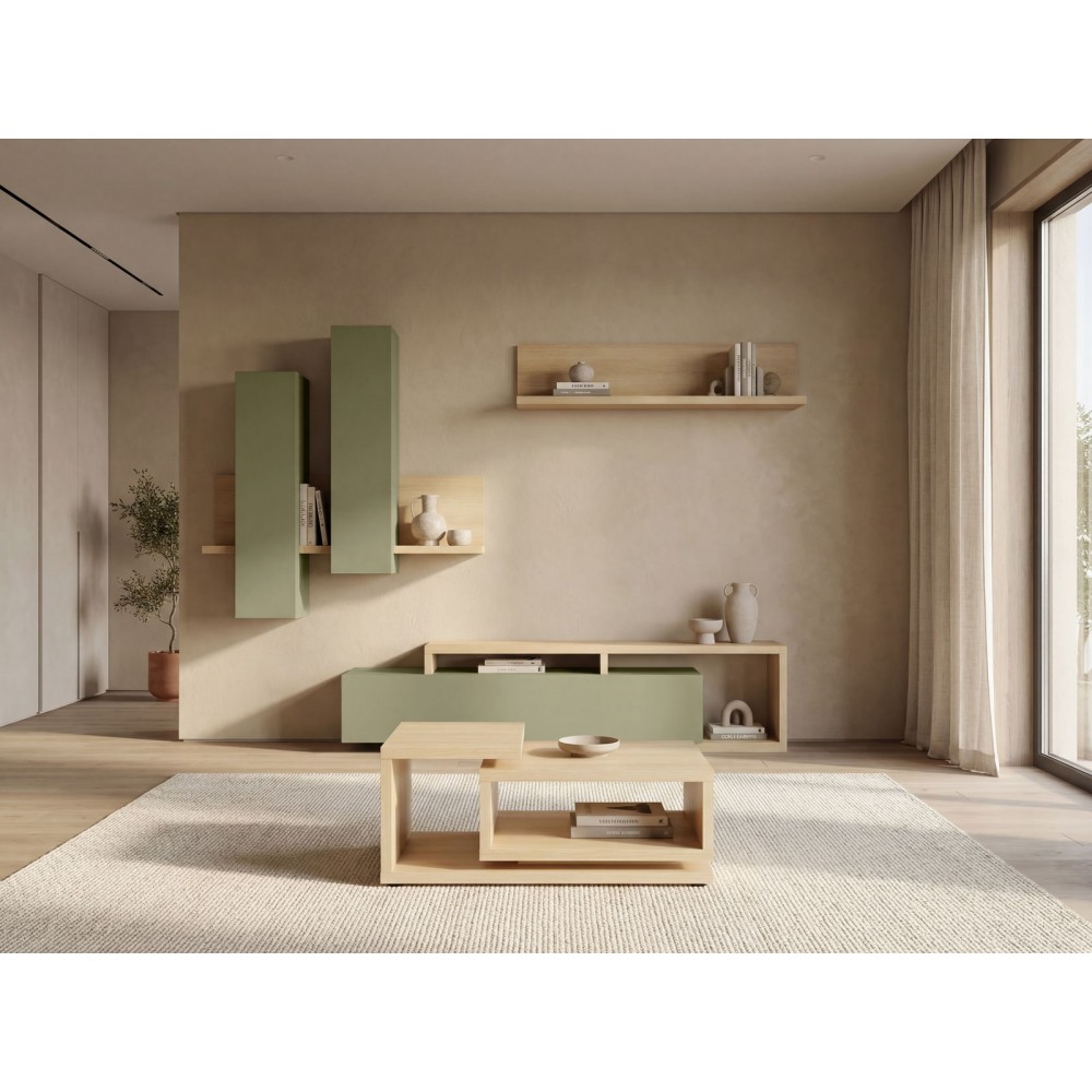 Τραπεζάκι σαλονιού Bron plus-Φυσικό