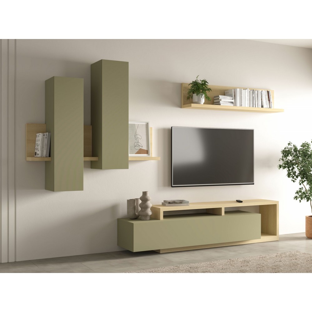 Σύνθεση σαλονιού Bron-Φυσικό - Μέντα