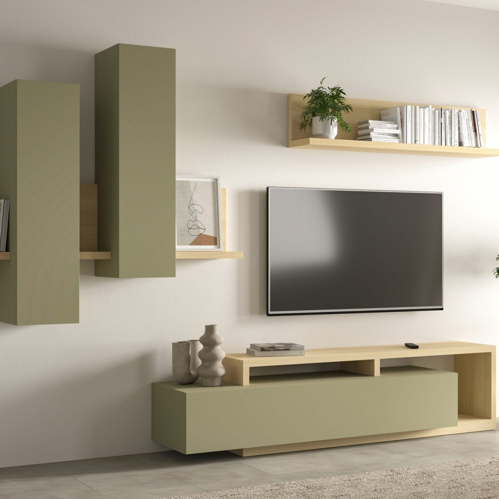 Σύνθεση σαλονιού Bron-Φυσικό - Μέντα