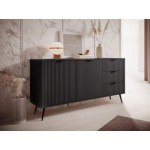 Μπουφές Lante-Μαύρο 164x38x82