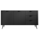 Μπουφές Lante-Μαύρο 164x38x82