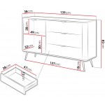 Μπουφές Lante Mini-Μπεζ