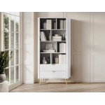 Βιβλιοθήκη Lante-Λευκό 88x38x194