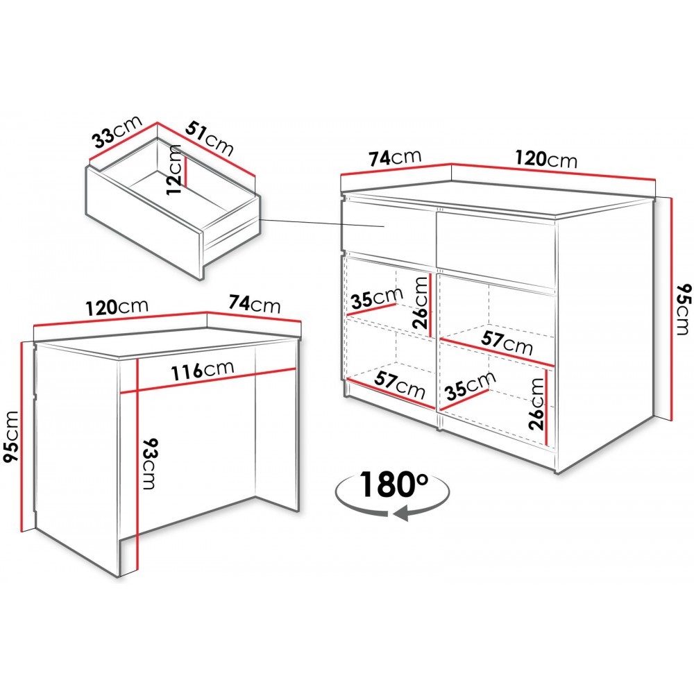 Τραπέζι Μπαρ Ceronis-Φυσικό