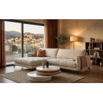 Γωνιακός Καναπές Rivora-Δεξιά 273x99x62