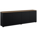 Έπιπλο τηλεόρασης Domus-Μαύρο