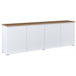 Έπιπλο τηλεόρασης Domus-Λευκό