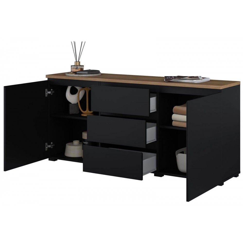 Έπιπλο τηλεόρασης Domus Mini-Μαύρο