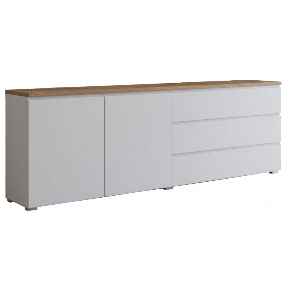 Έπιπλο τηλεόρασης Domus II-Λευκό